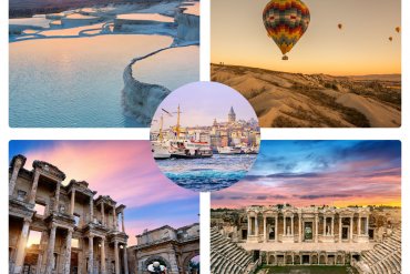 8 Days Ephesus, Pamukkale, Antalya and Cappadocia Budget Tour by Bus